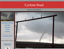 Tablet Screenshot of cycloneroad.com